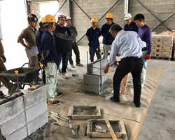 ブロック建築技能士講習会